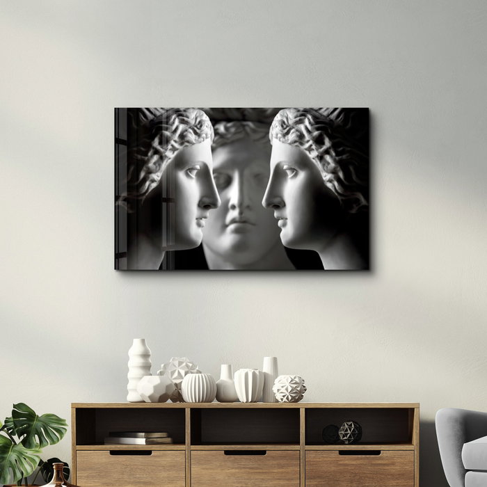 Wallity Pintura Decorativa de Vidrio Templado 70 x 110 cm